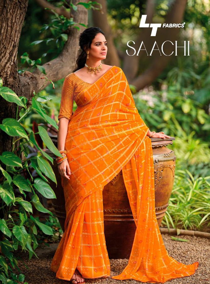 Lt Saachi Fancy Ethnic Wear Wholesale Designer Sarees Catalog
